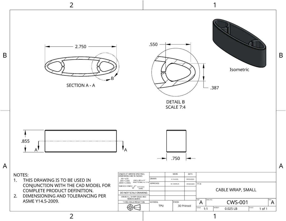 Cable Wrap, photo 3 of 4 - Cable Wrap Mobile & Device Accessories