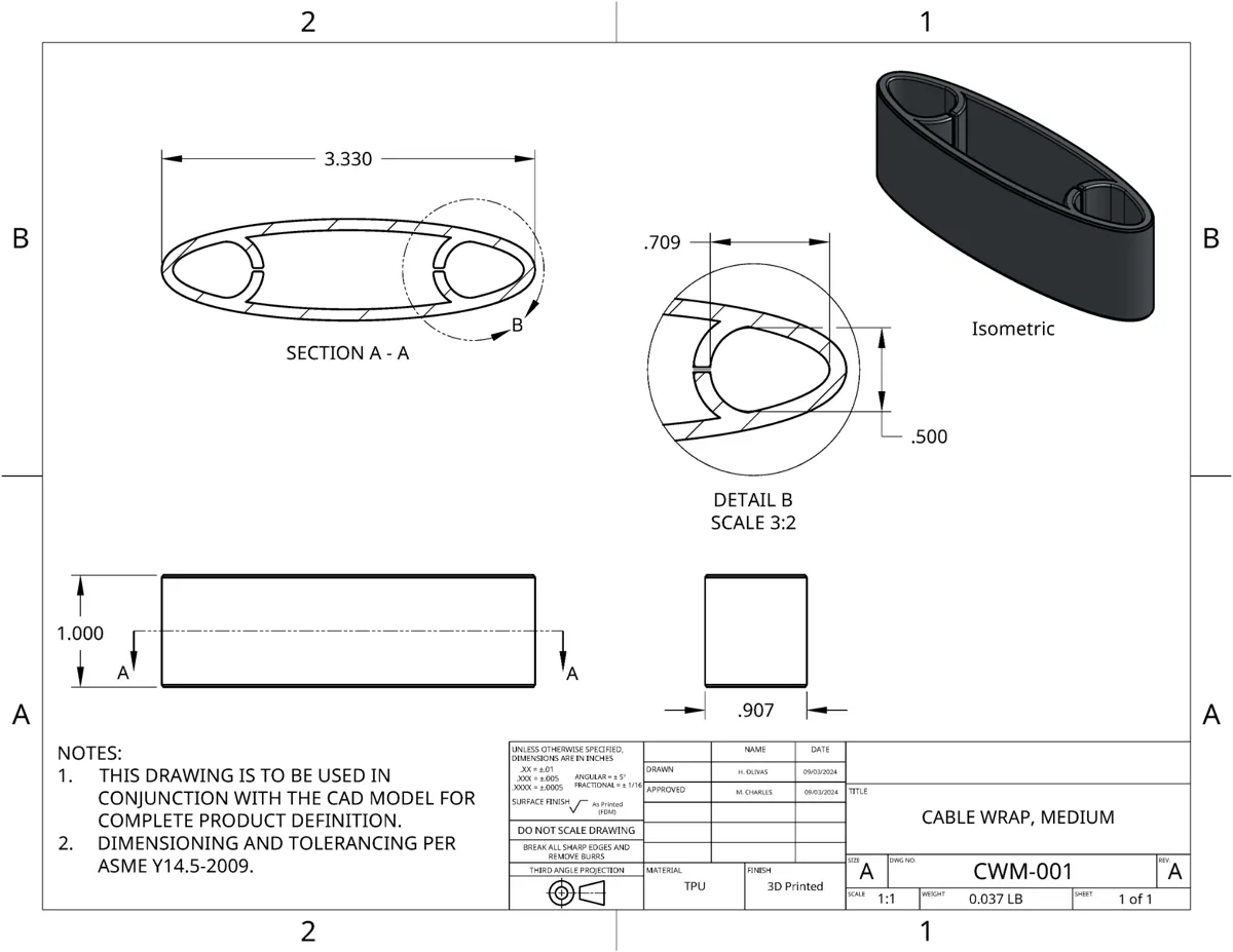 Cable Wrap, photo 4 of 4 - Cable Wrap Mobile & Device Accessories