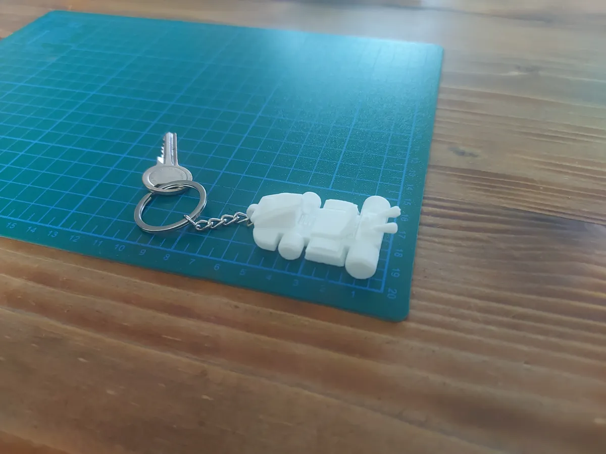 Supermario Kart keychain, photo 2 of 3 - Supermario Kart keychain Household