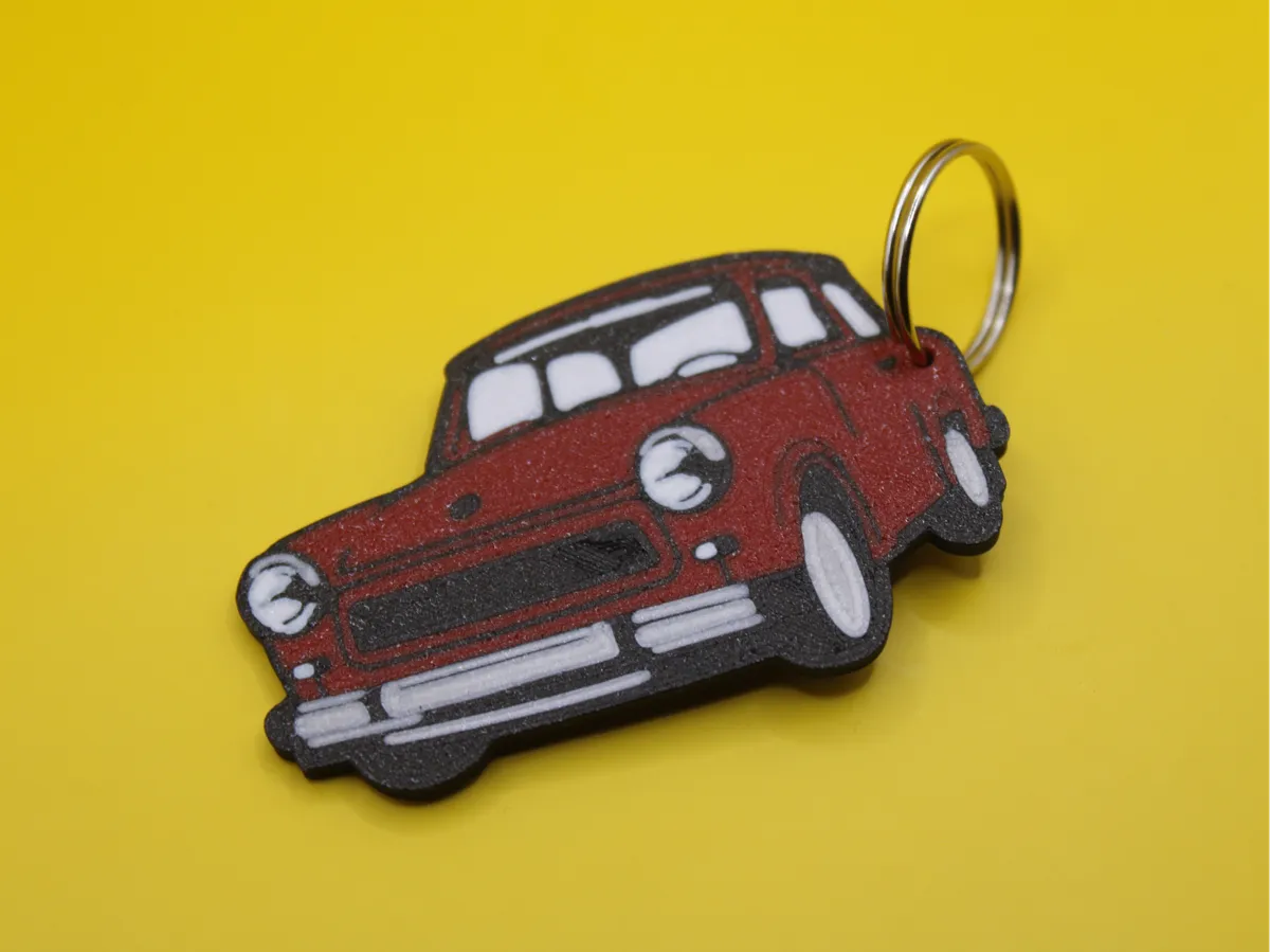 Car keychain Trabant 601 - veteran - Mini Car Keychains, in stock in India