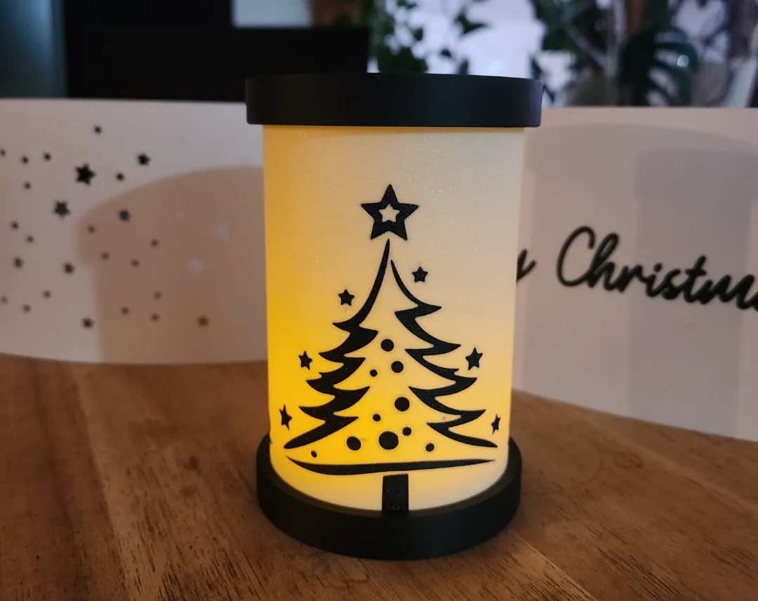 Christmas sheet lamp