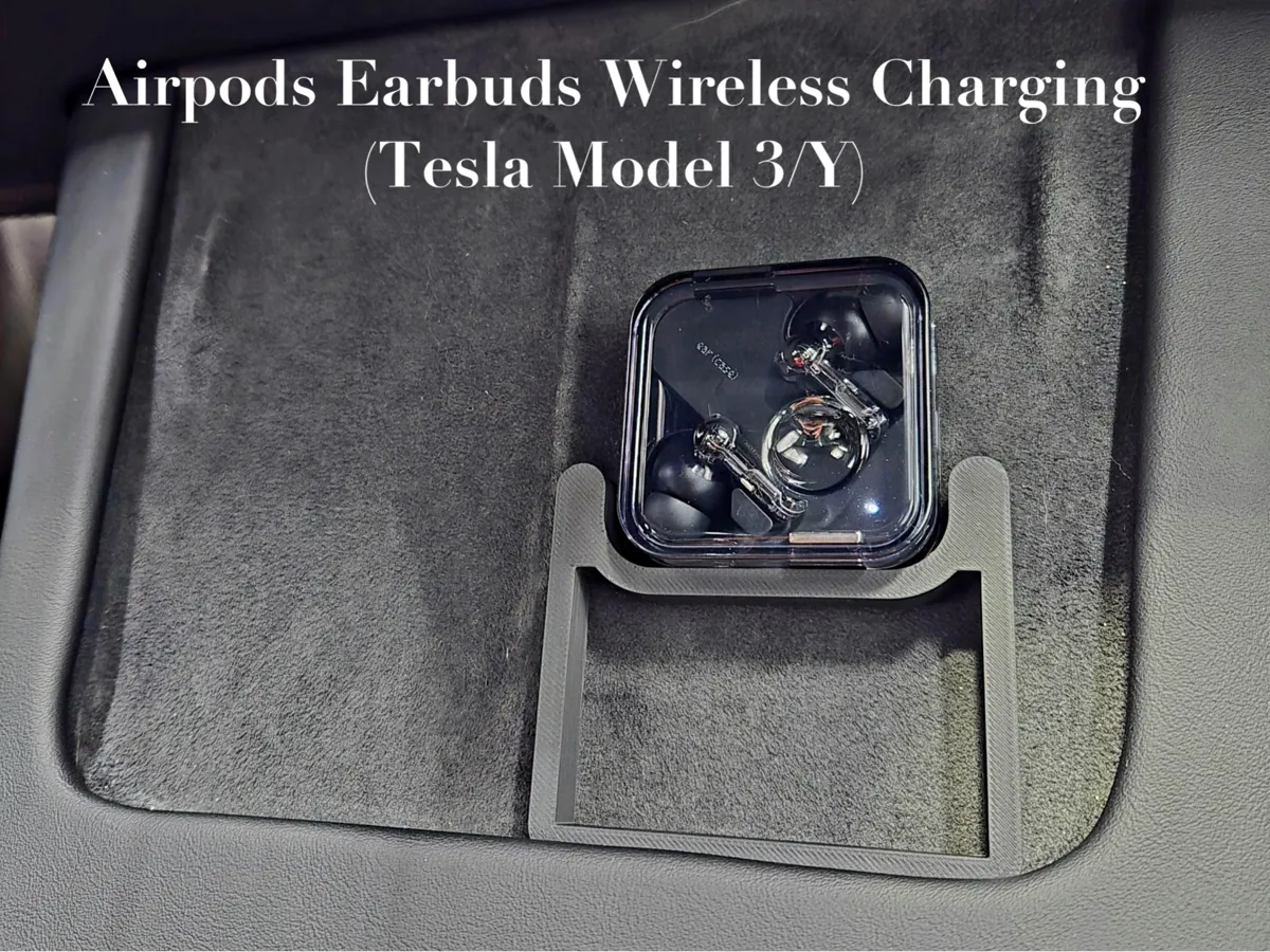 Earbud Wireless Charging Spacer: Tesla Model 3/Y - Electronics, in stock in India
