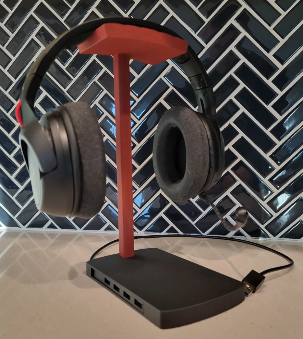 Headphone Stand with Optional USB Hub - Anker - Gaming Headset Stands, in stock in India