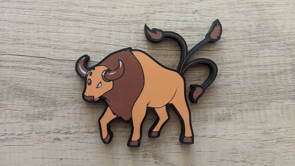 Tauros Wall Art, photo 2 of 2 - Tauros Wall Art Home Decor Items