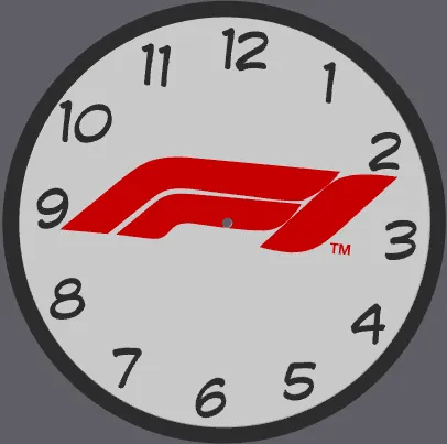 F1 CLOCK - Decor, in stock in India