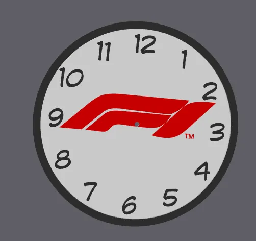 F1 CLOCK, photo 2 of 3 - F1 CLOCK Household