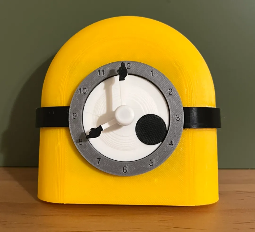 Minion Clock (Hanging or Tabletop) - Wall Clocks, in stock in India