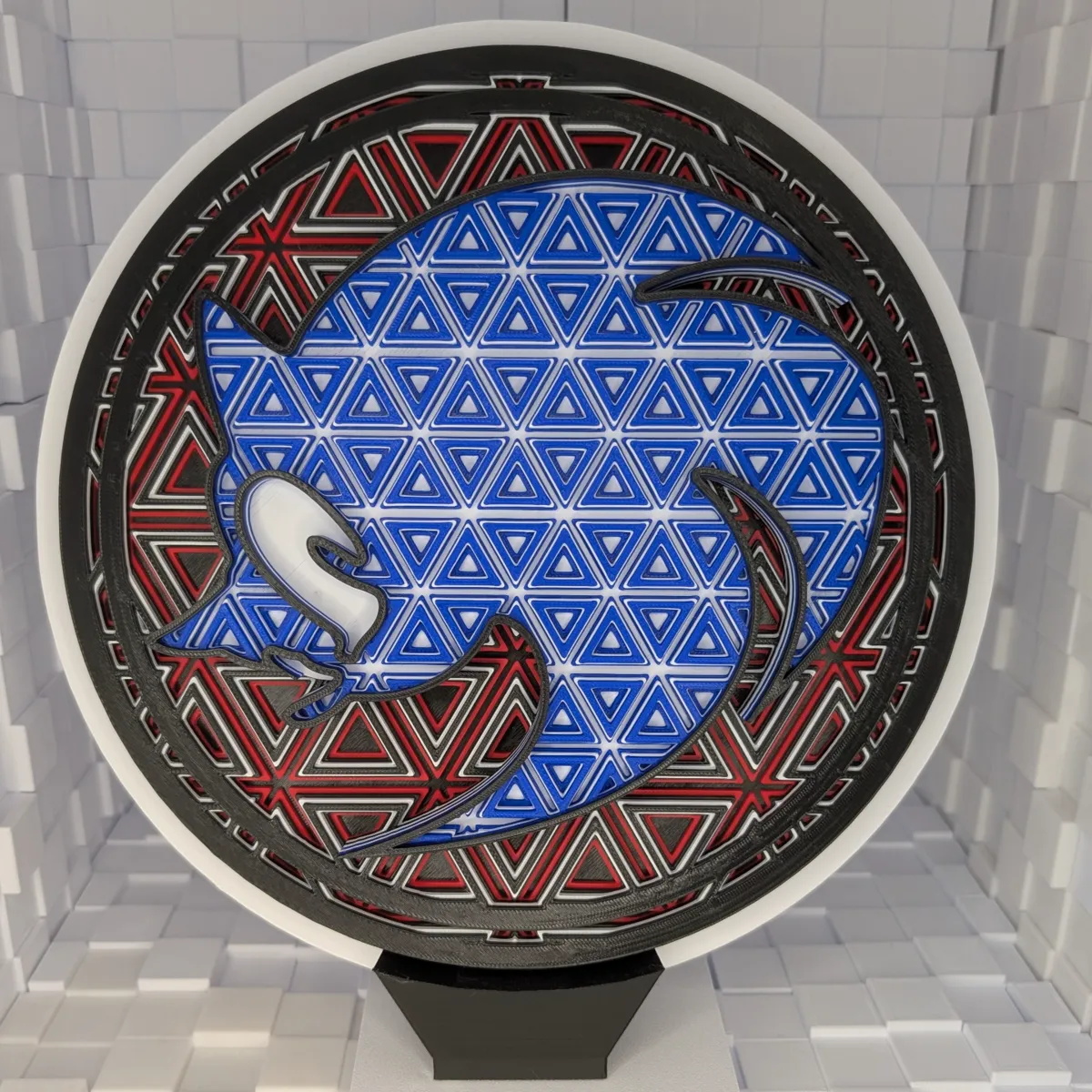 Sonic the Hedgehog Mosaic, photo 2 of 4 - Sonic the Hedgehog Mosaic Art