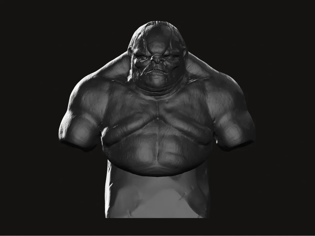Hill Troll Bust - The Rings of Power - Sculptures, in stock in India