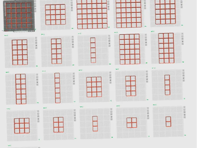 [All Sizes 1x1 to 6x6] Gridfinity Baseplates 5mmh - Organizers, in stock in India