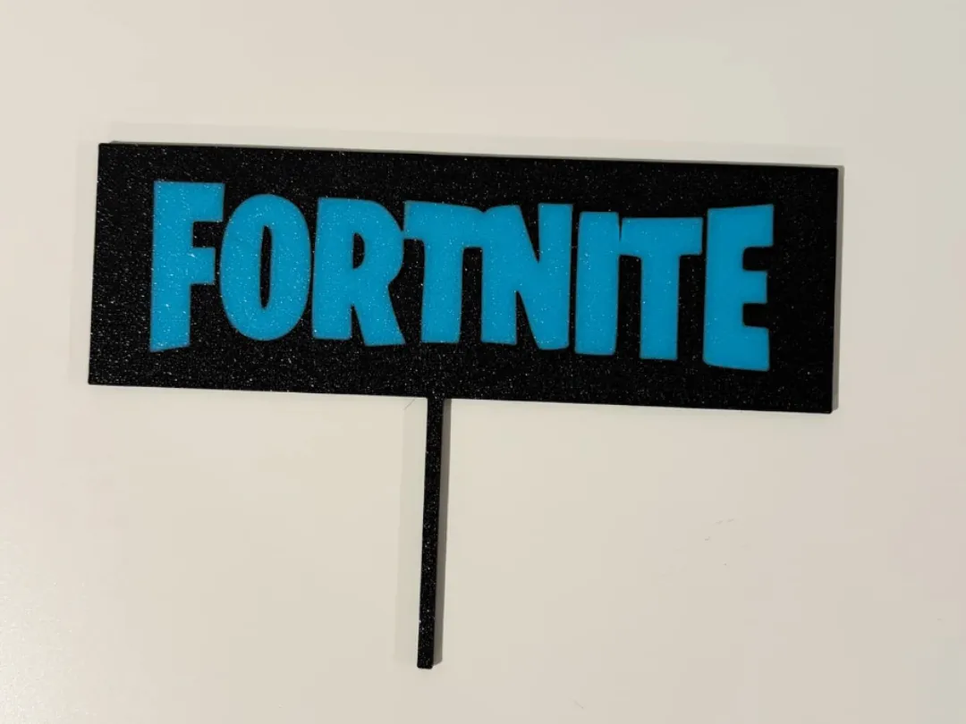 Fortnite Cake Topper - Birthday Cake Toppers, in stock