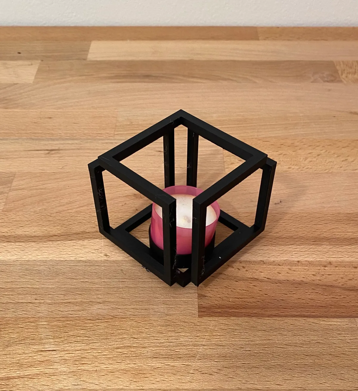 Tealight Infinity Cube Candleholder (Variant 2), photo 2 of 4 - Tealight Infinity Cube Candleholder (Variant 2) Household