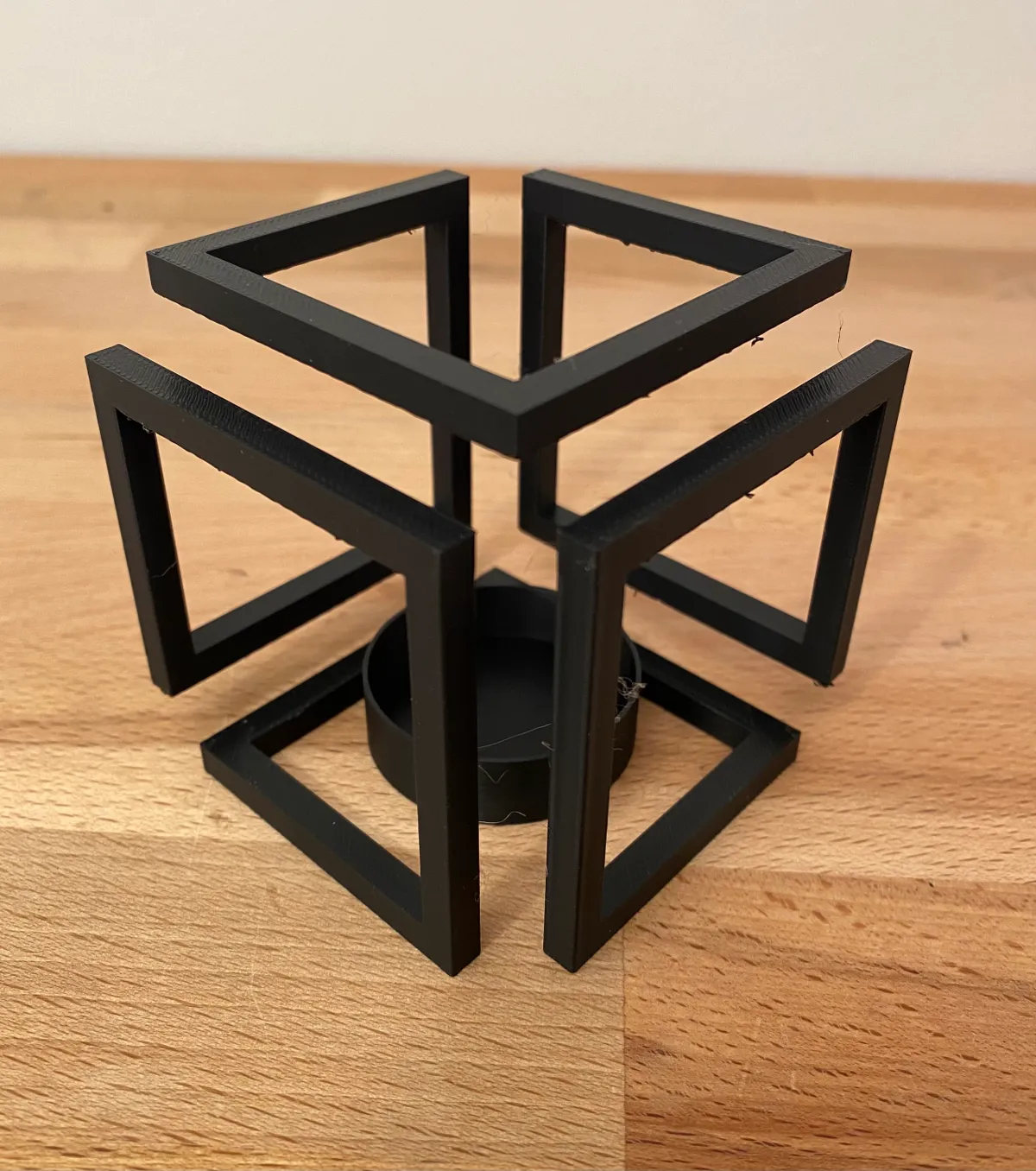 Tealight Infinity Cube Candleholder (Variant 2), photo 3 of 4 - Tealight Infinity Cube Candleholder (Variant 2) Household