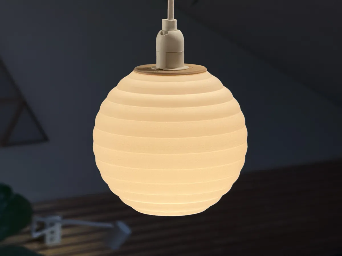Pendant Lamp Shade | 15cm Sphere, Hive, photo 3 of 4 - Pendant Lamp Shade | 15cm Sphere, Hive Household