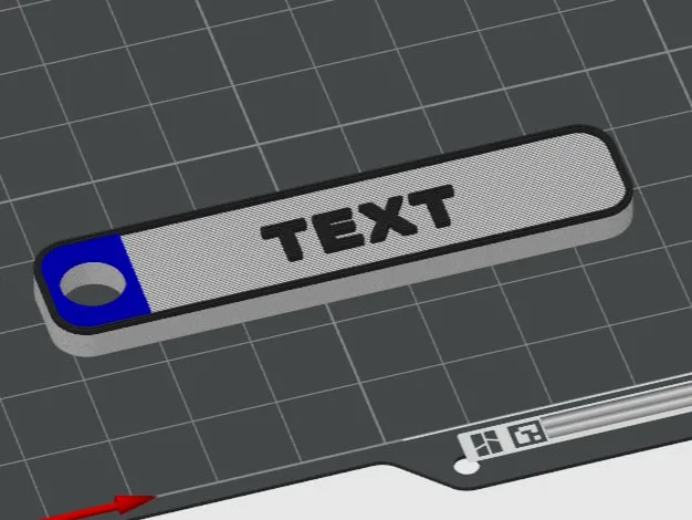 KeyChain Car plates