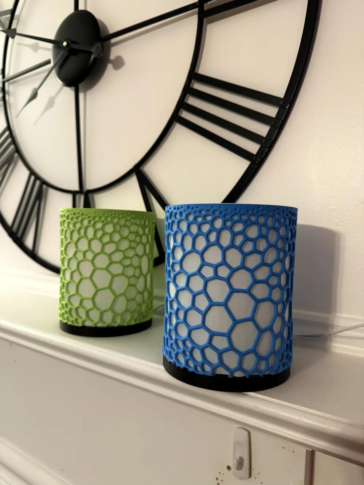 LED Desktop Lamp - Voronoi Pattern, photo 4 of 4 - LED Desktop Lamp - Voronoi Pattern Lamps & Lighting