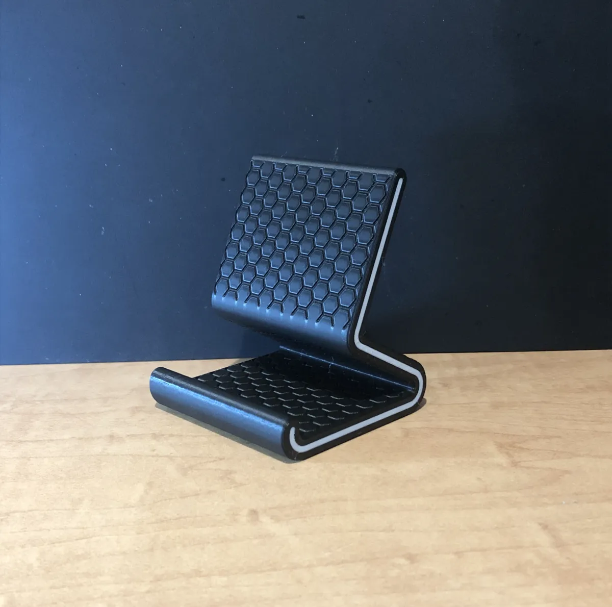 Hexagon Phone Holder, photo 3 of 3 - Hexagon Phone Holder Mobile & Device Accessories