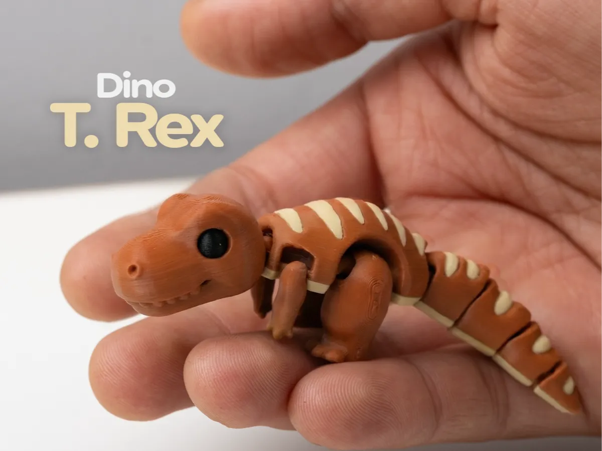 Flexi Dino T-Rex - Articulated