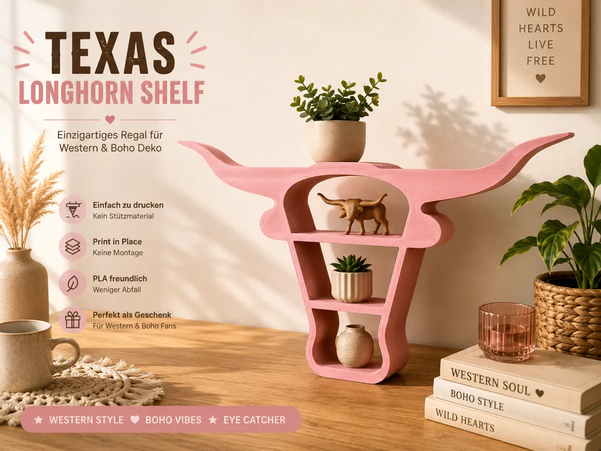 Texas Longhorn Regal, Western Style - Decor, in stock in India