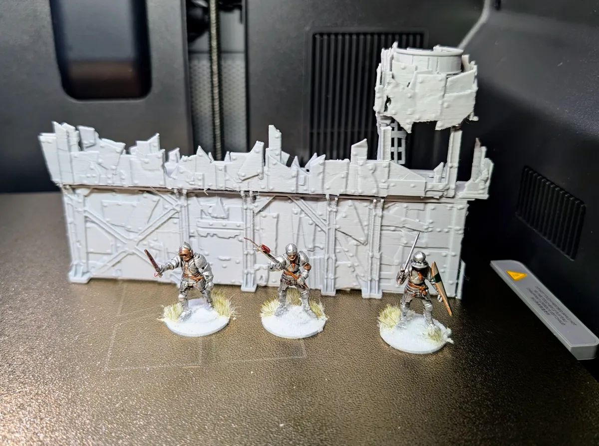 Ork Scrap Barricade - Tabletop Terrain, photo 3 of 3 - Ork Scrap Barricade - Tabletop Terrain Board Games & Tabletop