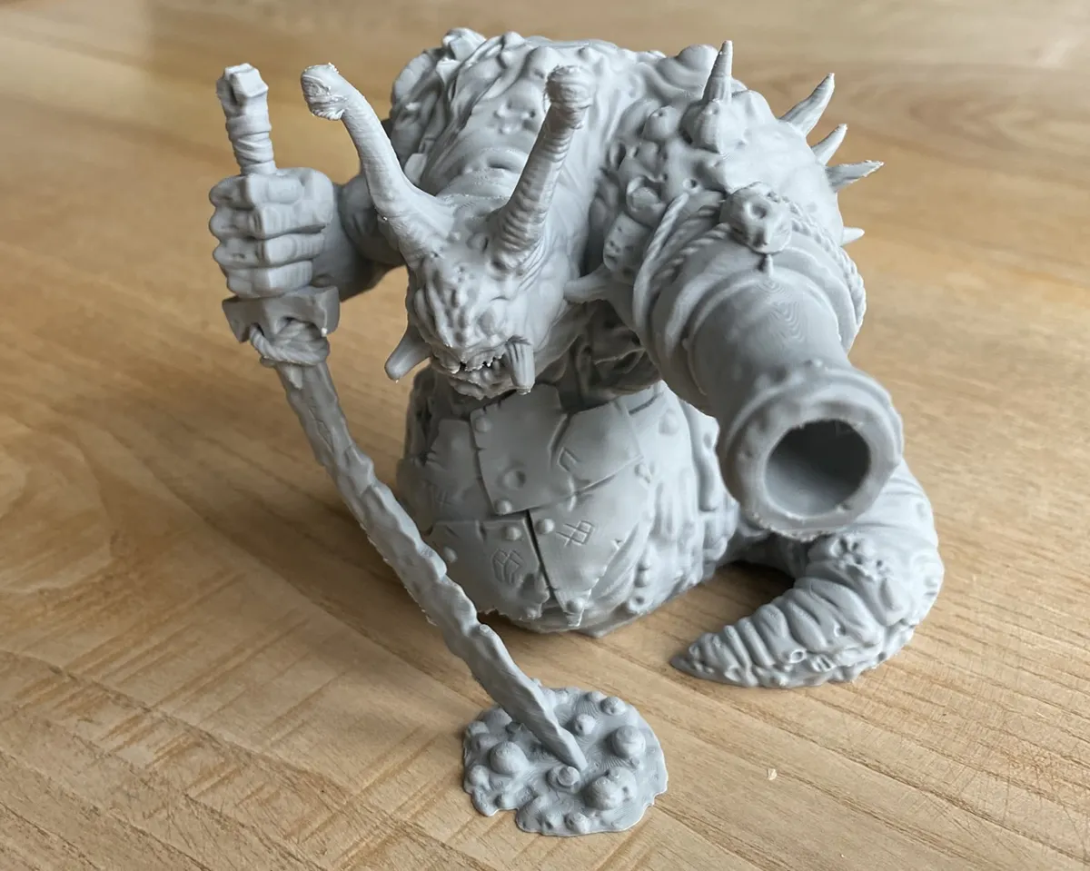 Demon Snail Prince Wargaming Grimdark / Fantasy, photo 2 of 4 - Demon Snail Prince Wargaming Grimdark / Fantasy Miniatures