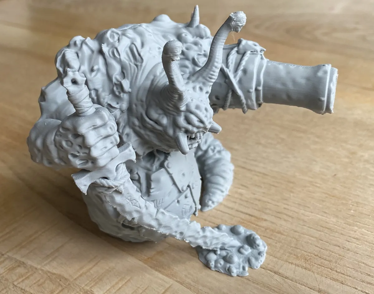 Demon Snail Prince Wargaming Grimdark / Fantasy, photo 3 of 4 - Demon Snail Prince Wargaming Grimdark / Fantasy Miniatures