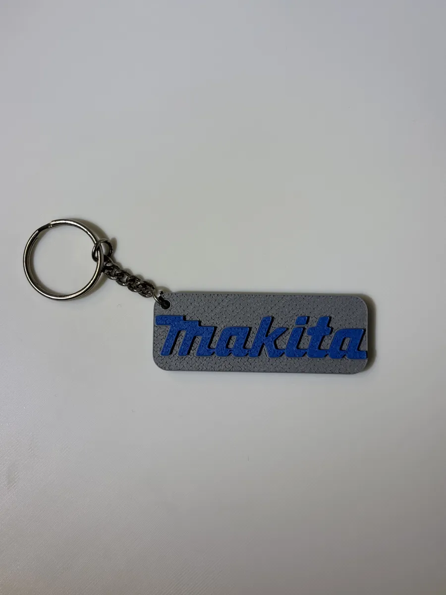 MAKITA LOGO KEYCHAIN, photo 2 of 3 - MAKITA LOGO KEYCHAIN Art