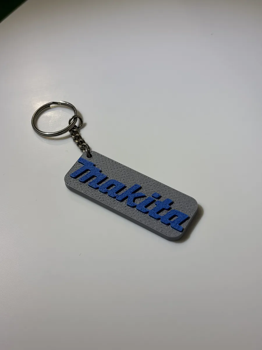 MAKITA LOGO KEYCHAIN, photo 3 of 3 - MAKITA LOGO KEYCHAIN Art