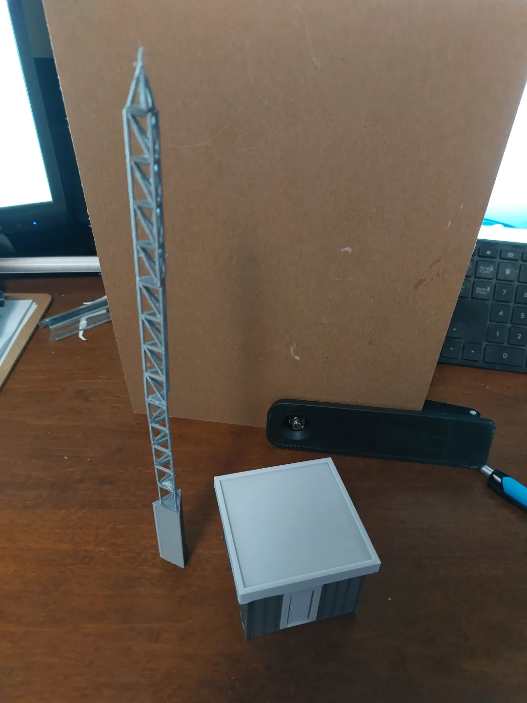 Radio Tower and Base Shack, photo 4 of 4 - Radio Tower and Base Shack Mobile & Device Accessories