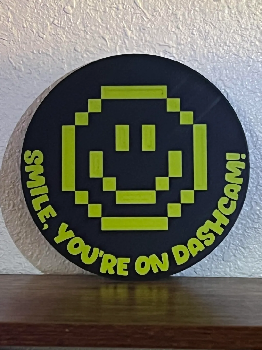 Smile, you're on Dashcam Car Sign - Vehicles, in stock in India