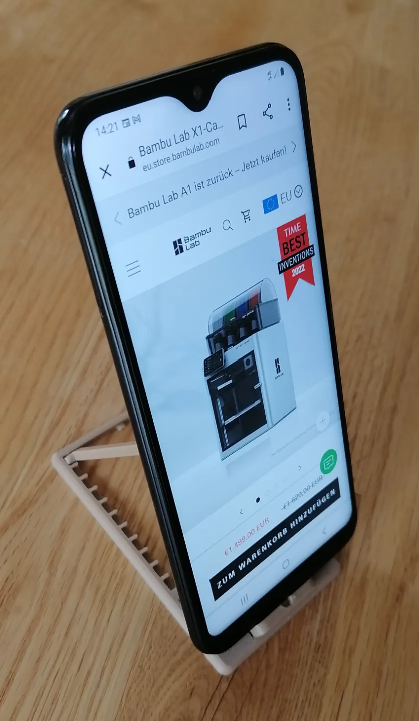 Phone/Tablet Stand - Adjustable, photo 4 of 4 - Phone/Tablet Stand - Adjustable Mobile & Device Accessories