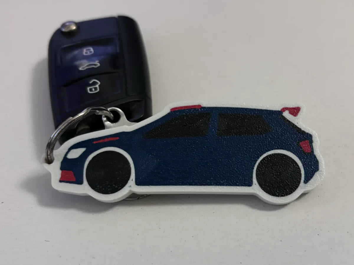 Skoda Fabia Keychain, photo 3 of 3 - Skoda Fabia Keychain Keychains
