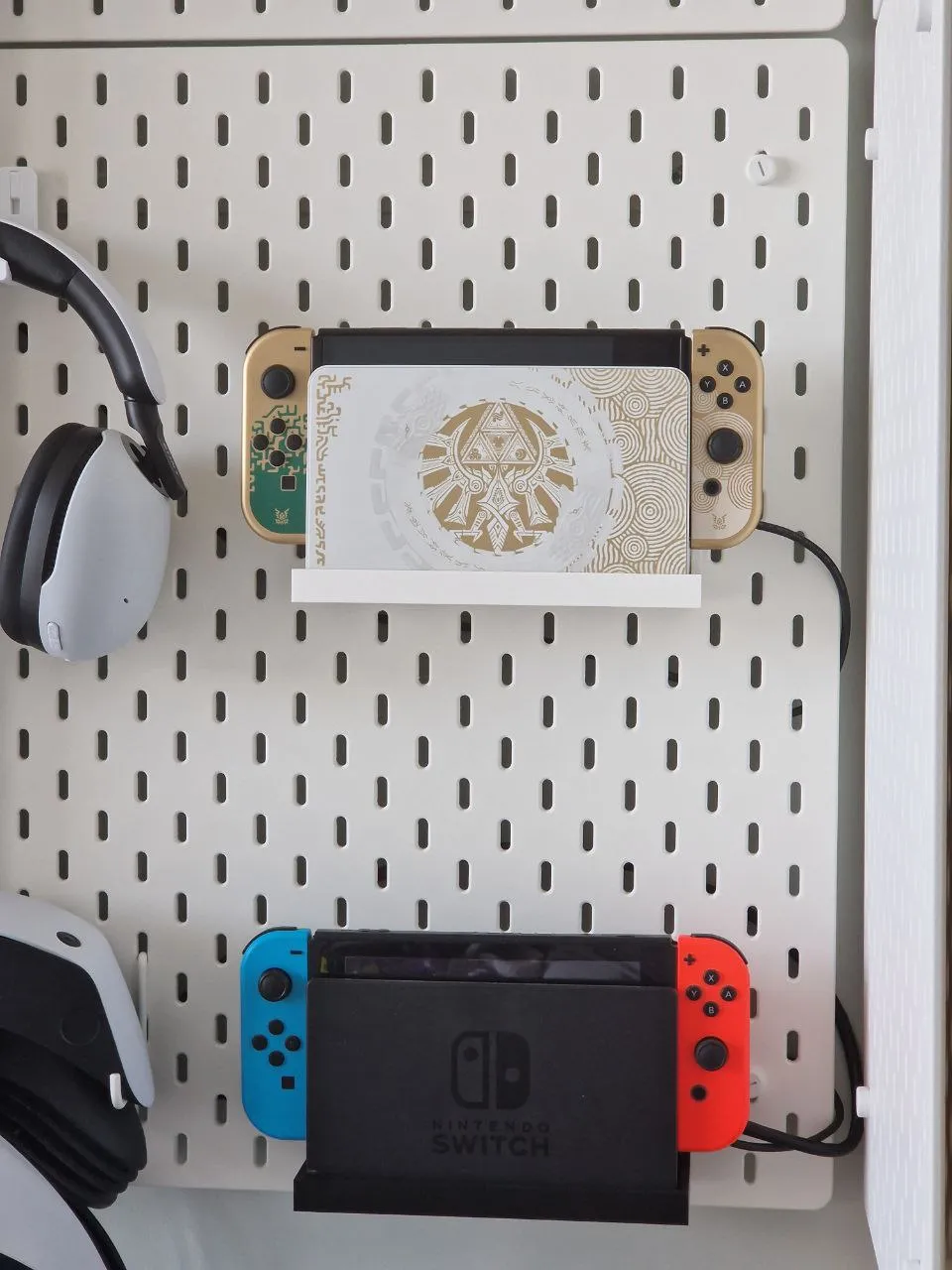 IKEA Skadis Nintendo Switch Dock Stand LCD/OLED, photo 2 of 2 - IKEA Skadis Nintendo Switch Dock Stand LCD/OLED Household