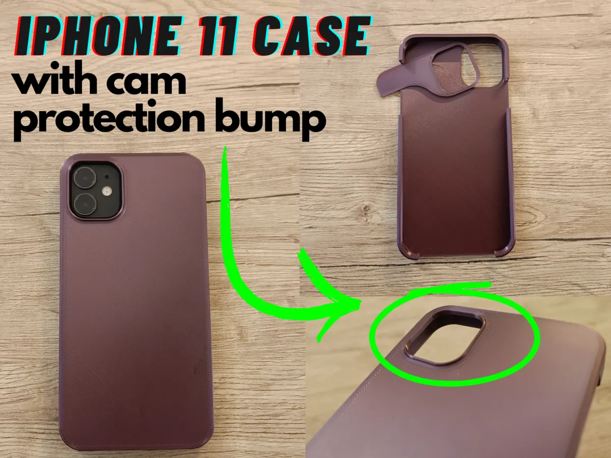 iPhone 11 Case with Camera Protection Bump - iPhone 12 & Older Covers, in stock in India