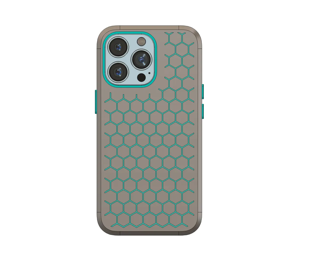 iPhone 13 Pro Honeycomb Case - Fashion Accessories, in stock in India