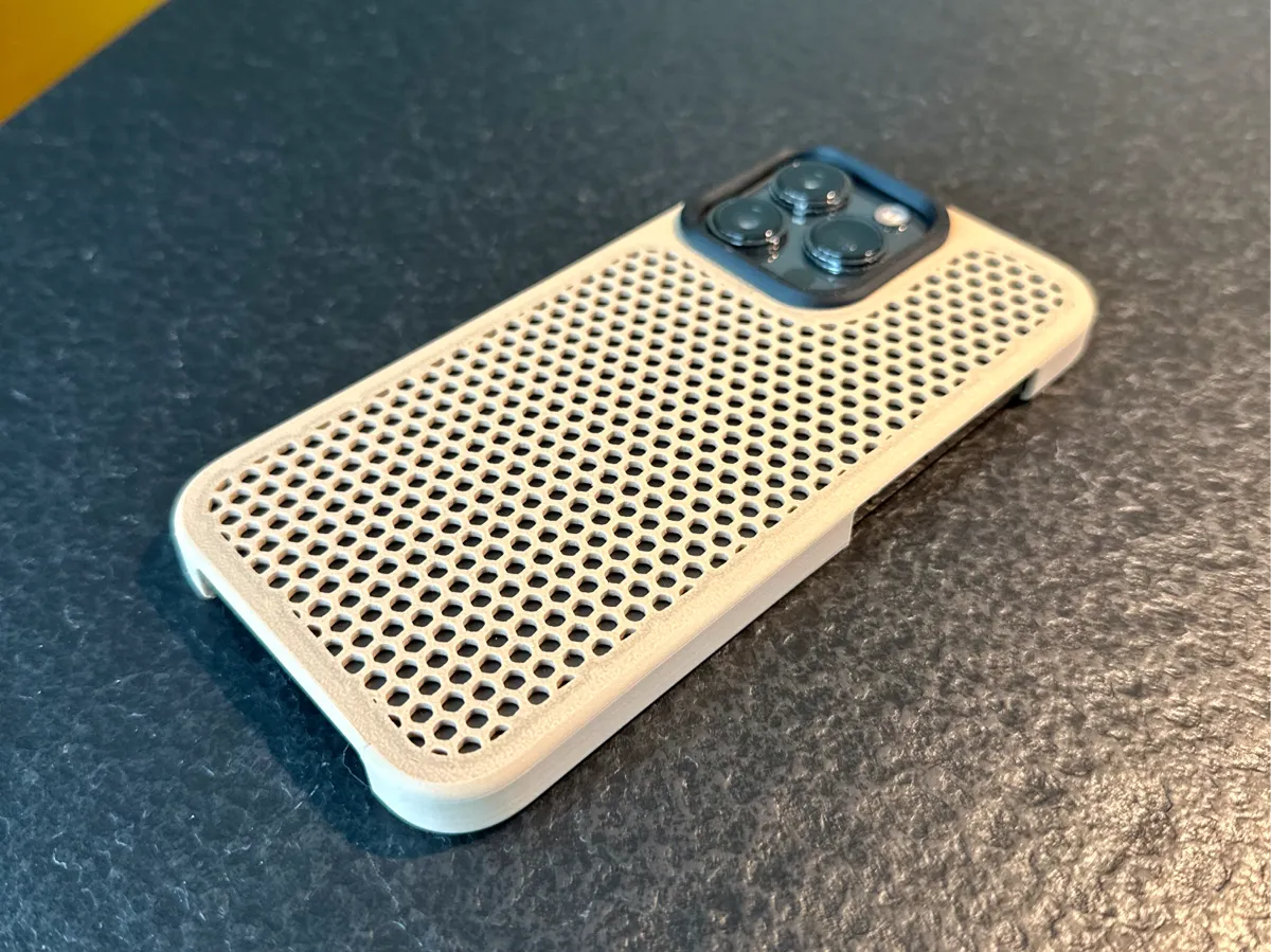 Minimal iPhone 13 Pro Hexagon Case - Electronics, in stock in India