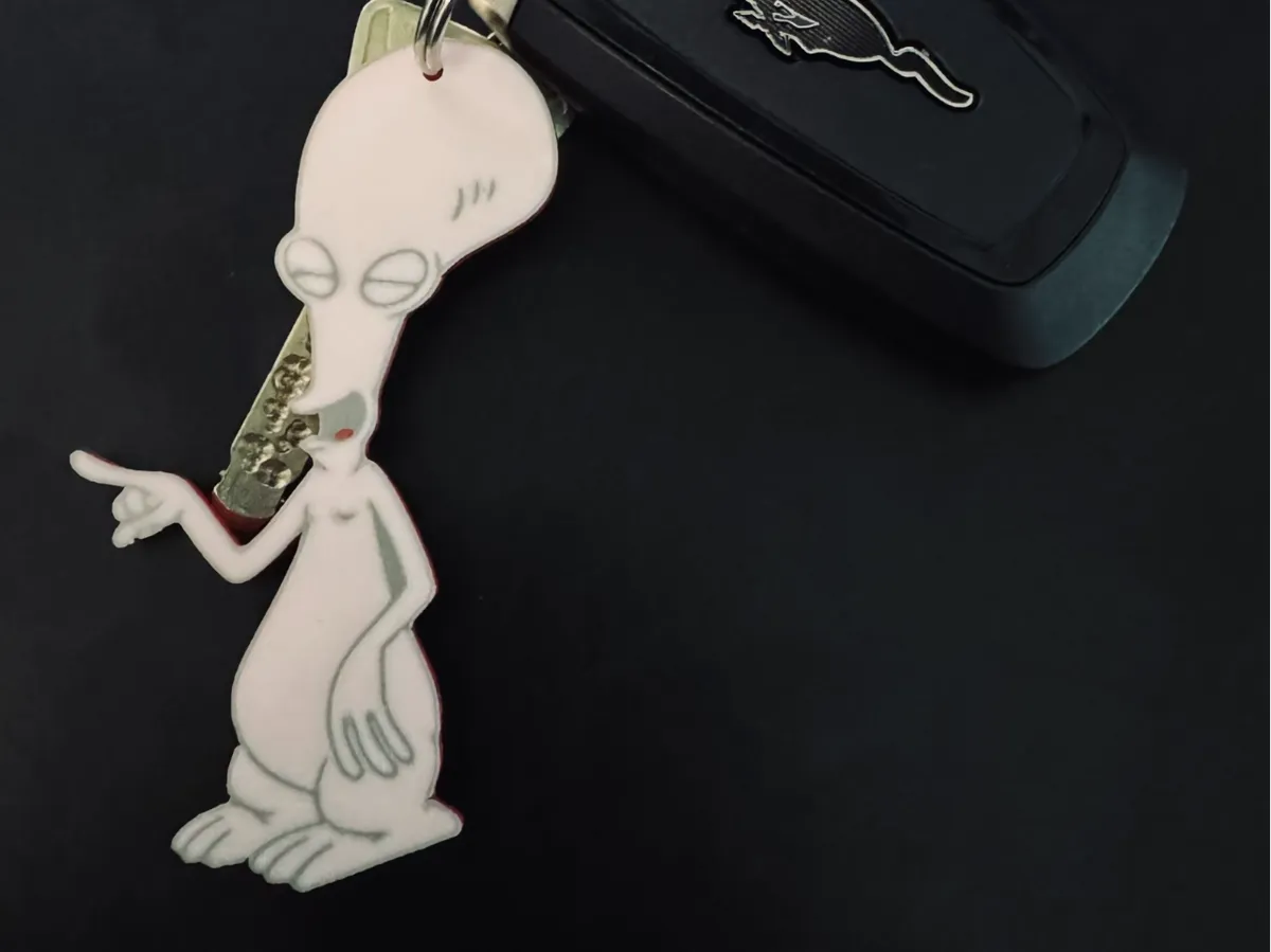 Roger Keychain, American Dad Fan Edition - Photo Keychains, in stock in India