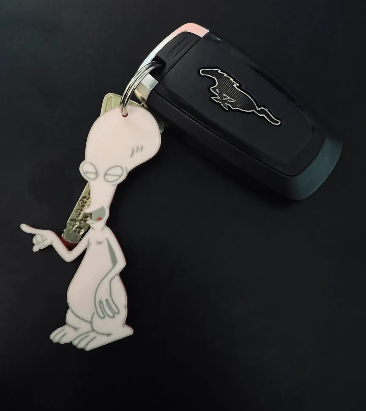 Roger Keychain, American Dad Fan Edition, photo 2 of 2 - Roger Keychain, American Dad Fan Edition Generative Art