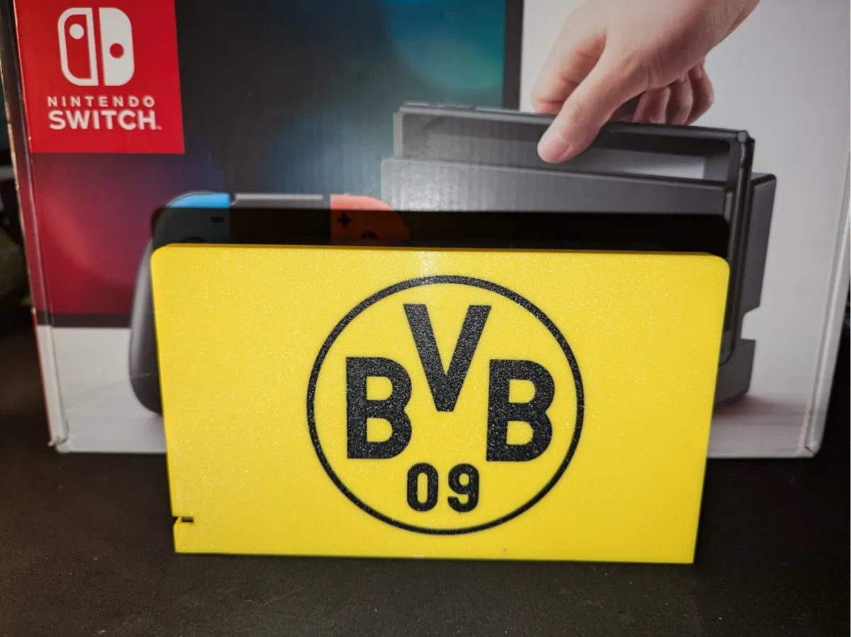 Nintendo Switch Dock Cover: Borussia Dortmund - Handheld Console Cases & Grips, in stock in India