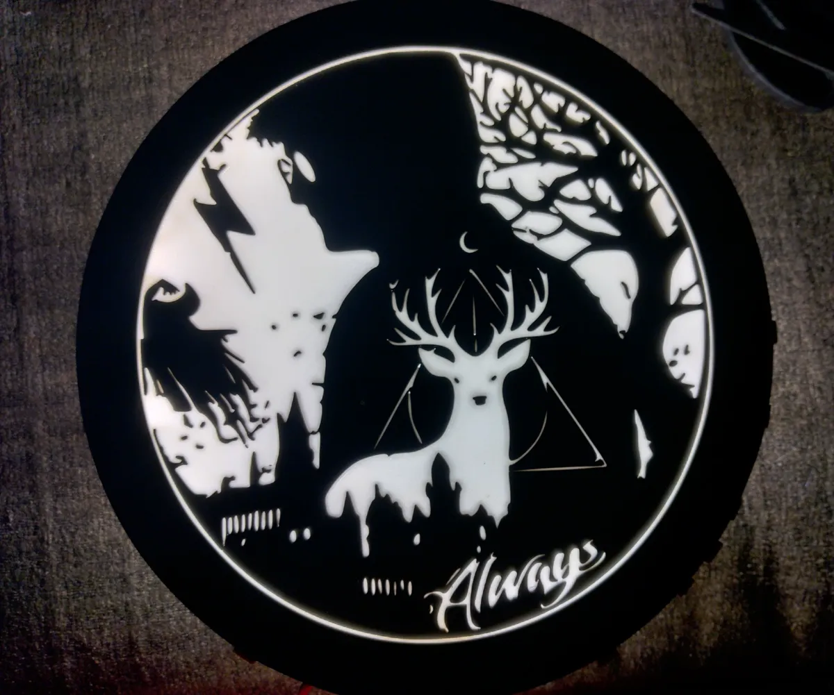 Harry Potter LED light box