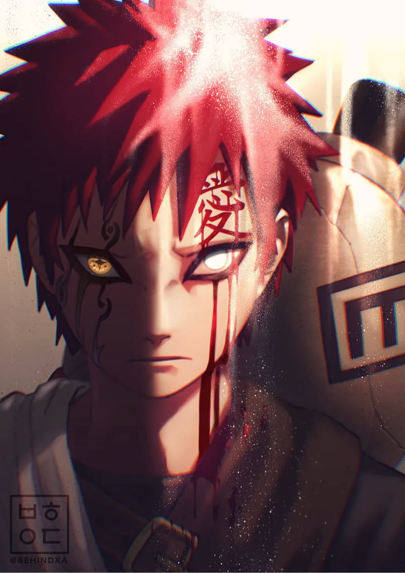 Gaara (naruto) - 2D Art, in stock in India