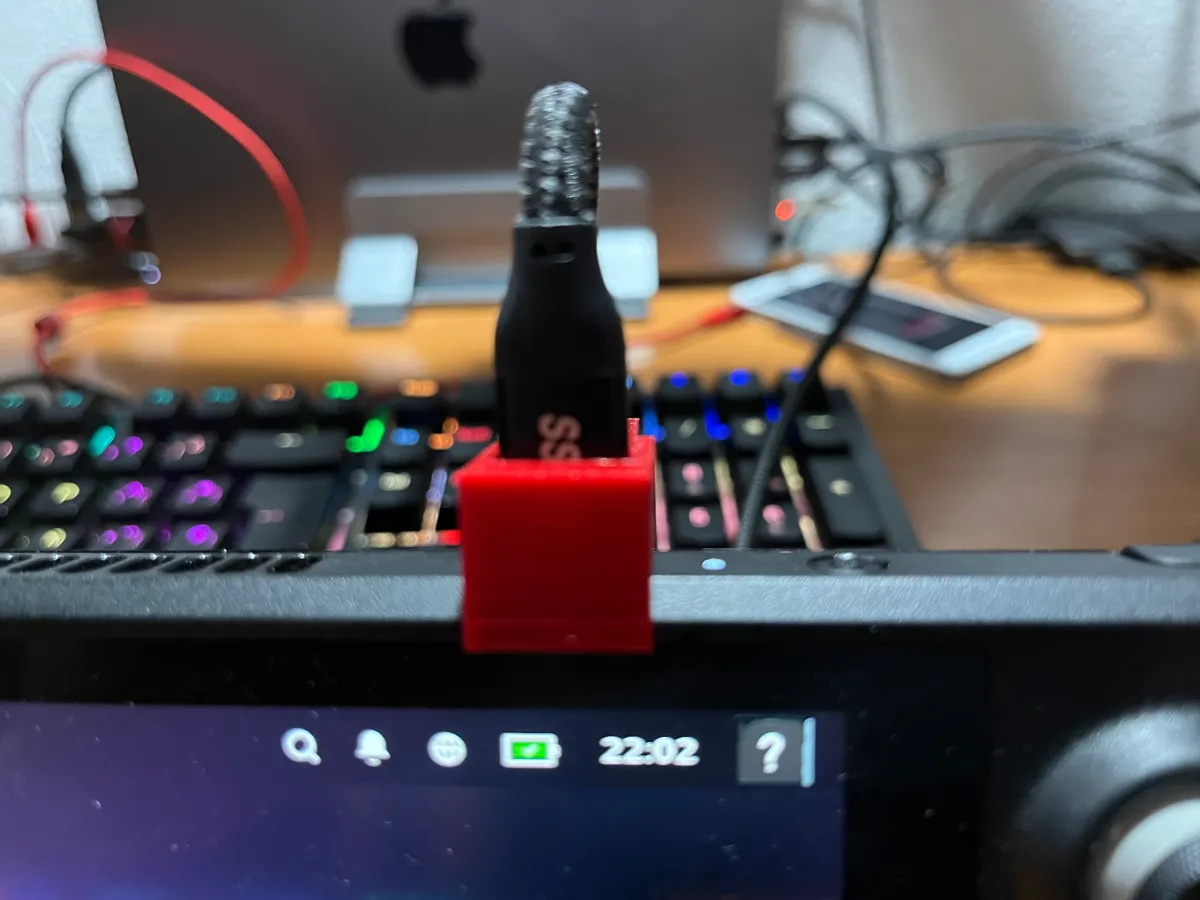 Steam Deck USB-C port Strain Relief, photo 3 of 4 - Steam Deck USB-C port Strain Relief Gaming Accessories