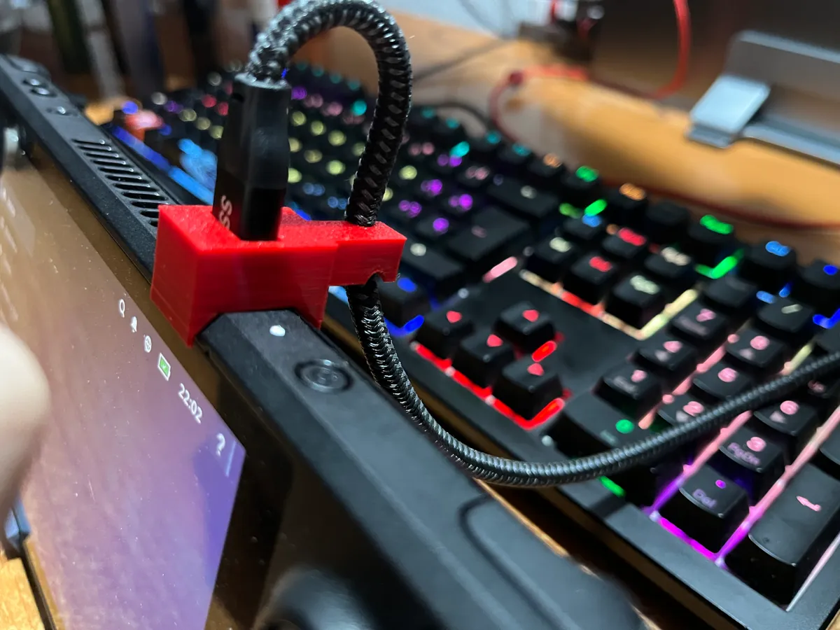 Steam Deck USB-C port Strain Relief, photo 4 of 4 - Steam Deck USB-C port Strain Relief Gaming Accessories
