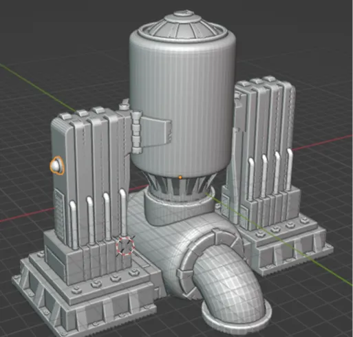 Industrial terrain