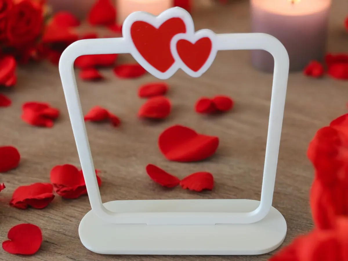 Valentine's Day Heart Photo Frame - Decor, in stock in India