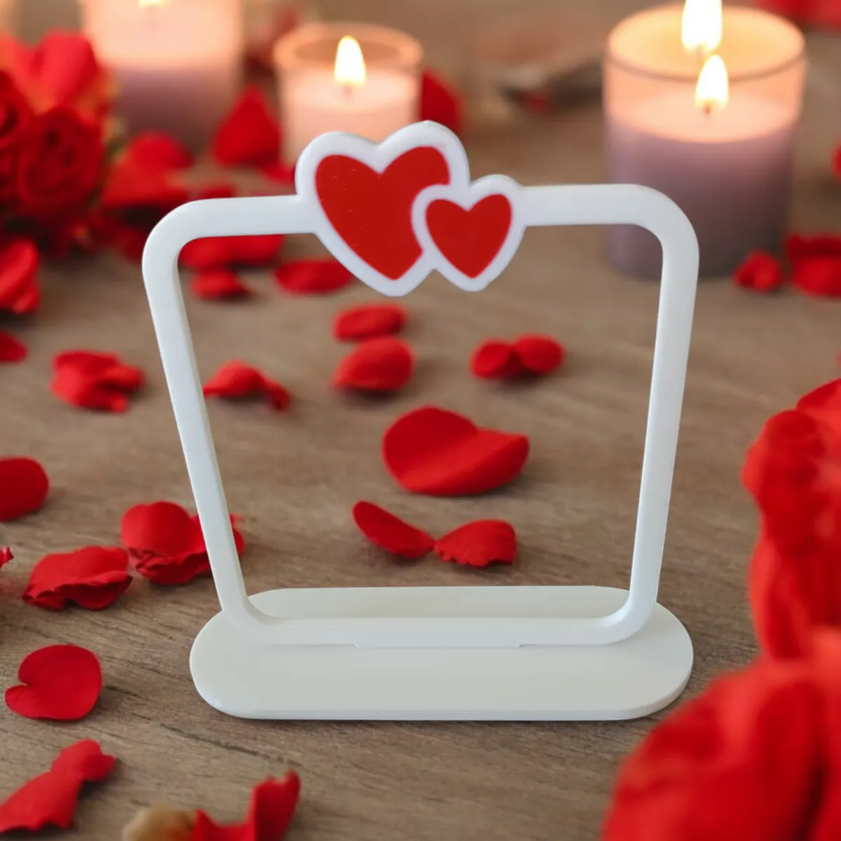 Valentine's Day Heart Photo Frame, photo 2 of 2 - Valentine's Day Heart Photo Frame Household