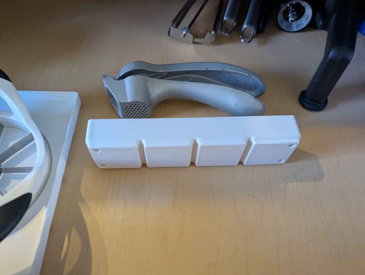 Garlic Press Gridfinity Organization, photo 4 of 4 - Garlic Press Gridfinity Organization Kitchen & Dining