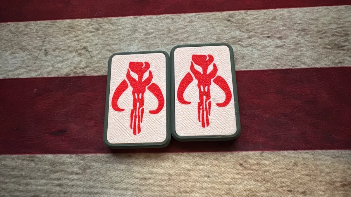 Mandalorian Magnetic Fidget Slider, photo 2 of 2 - Mandalorian Magnetic Fidget Slider Fidget & Sensory Toys