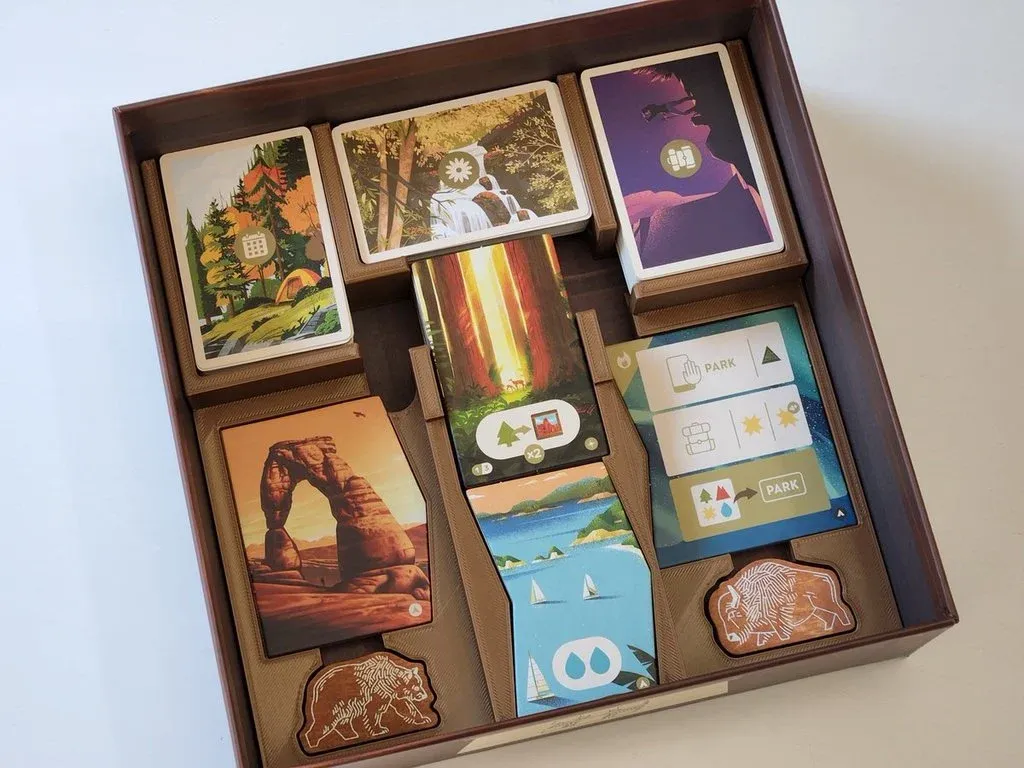 Parks 1st Ed w/ALL Expansions - Organizer Insert, photo 3 of 4 - Parks 1st Ed w/ALL Expansions - Organizer Insert Toys & Games