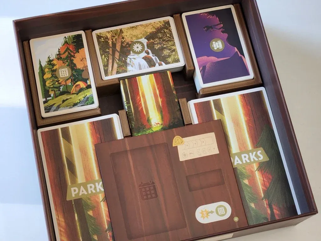 Parks 1st Ed w/ALL Expansions - Organizer Insert, photo 4 of 4 - Parks 1st Ed w/ALL Expansions - Organizer Insert Toys & Games